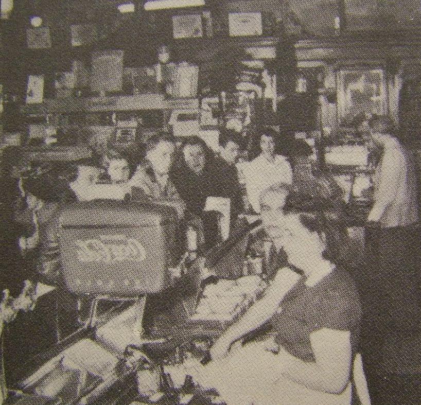 Spencer Center, Murray Drug Co. Soda Fountain Late 1940's <span class="cc-gallery-credit"></span>